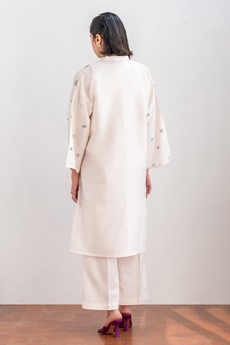 2 PIECE EMBROIDERED SUIT - LUXURY PRET