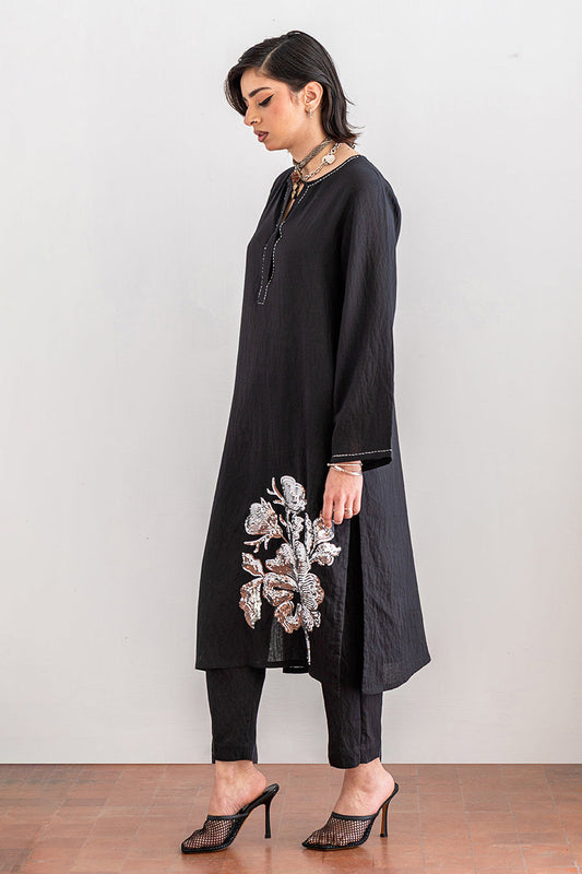 2 PIECE EMBROIDERED SUIT - LUXURY PRET