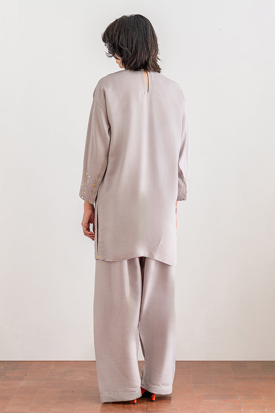 2 PIECE EMBROIDERED SUIT - LUXURY PRET