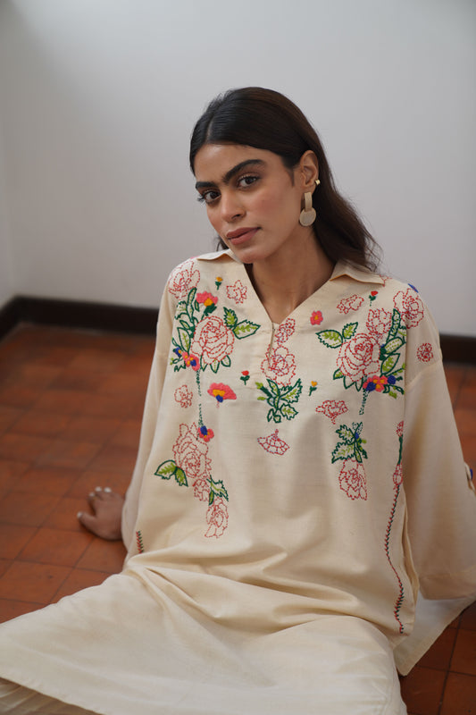 HEAVY EMBROIDERED SHIRT