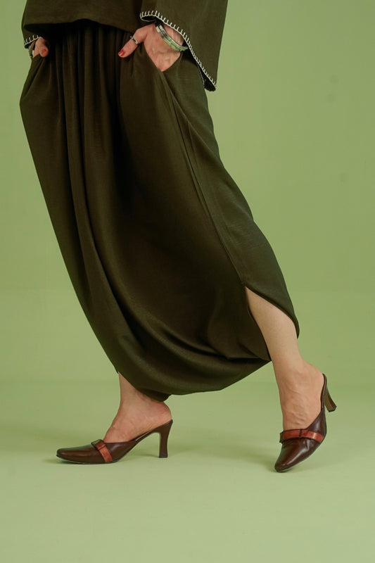 SKIRT PANTS SET