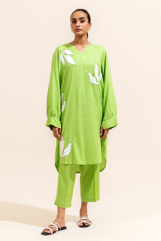 2 PIECE EMBROIDERED SUIT