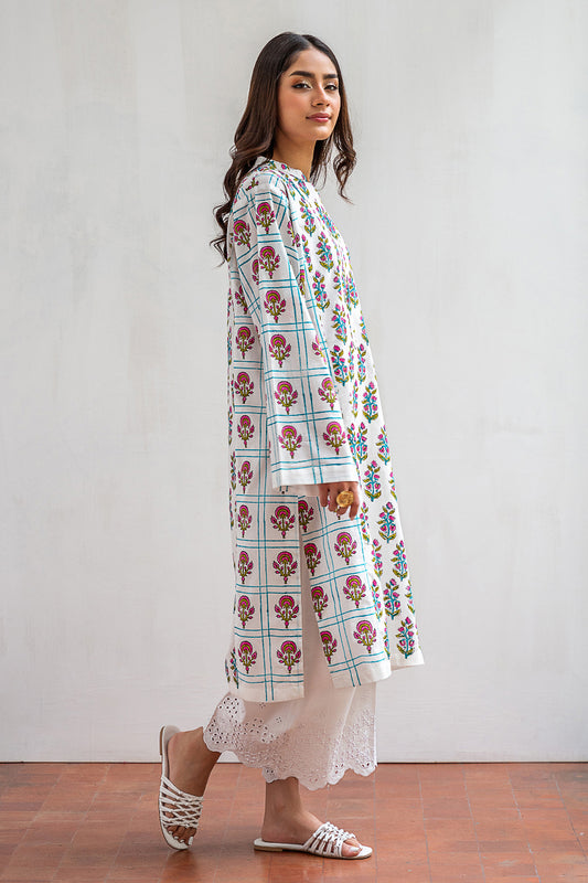 2 PIECE BLOCK PRINTED SUIT