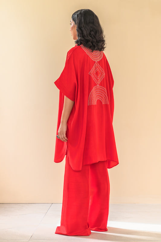 2 PIECE EMBROIDERED SUIT