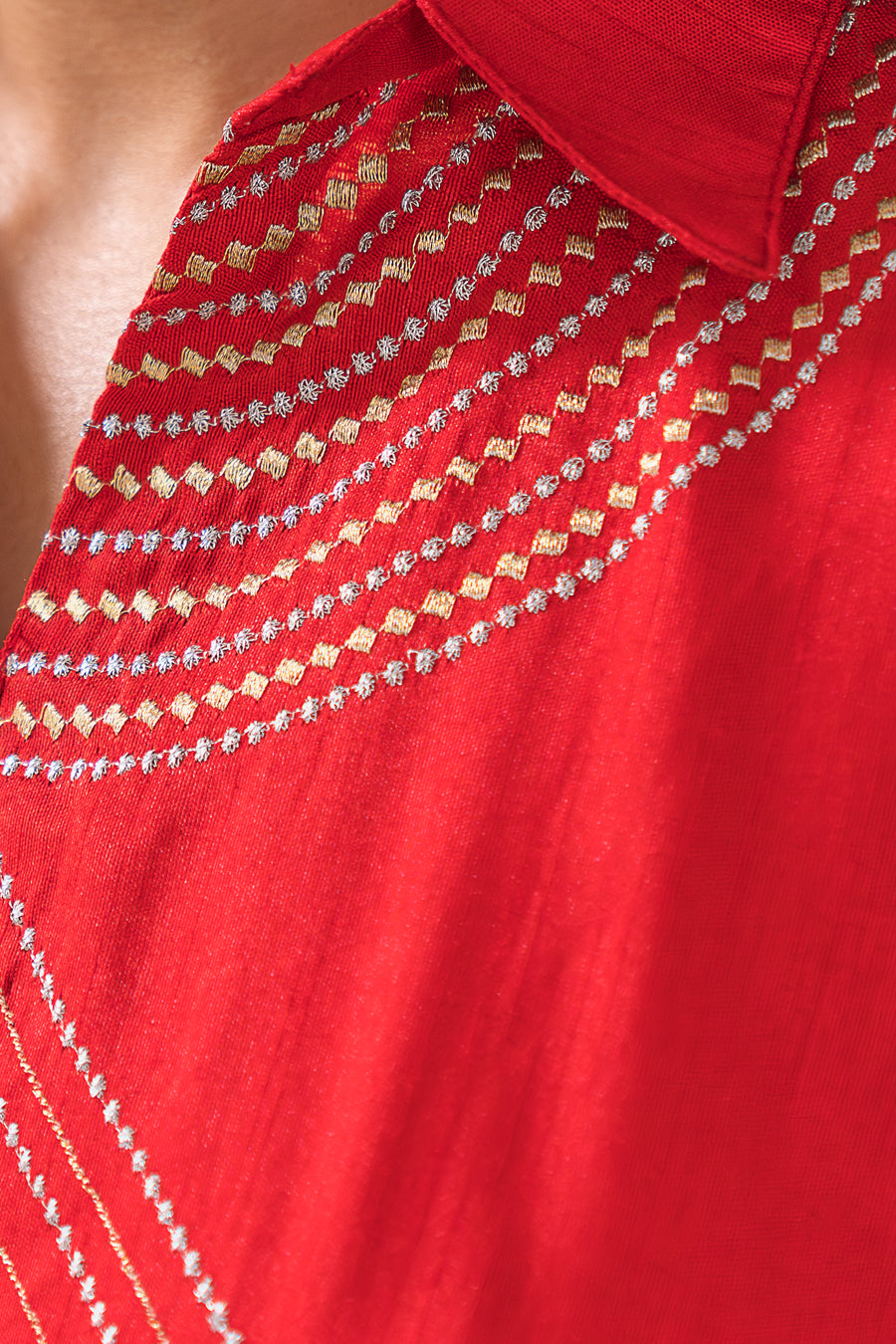 2 PIECE EMBROIDERED SUIT