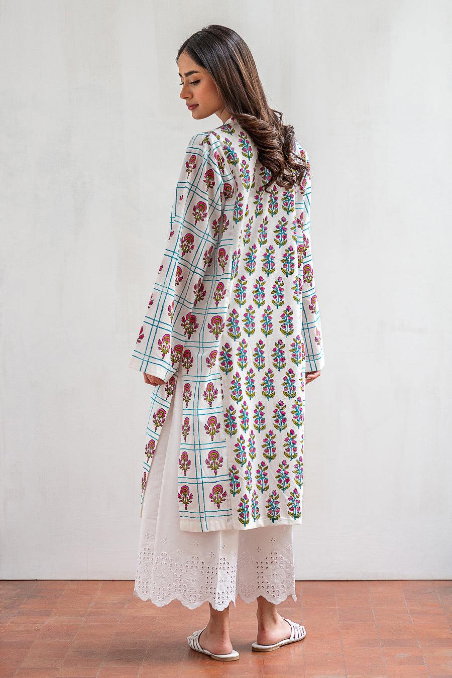 2 PIECE BLOCK PRINTED SUIT