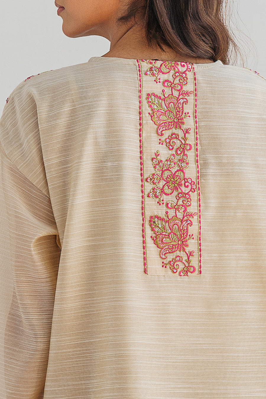 2 PIECE EMBROIDERED SUIT - LUXURY PRET