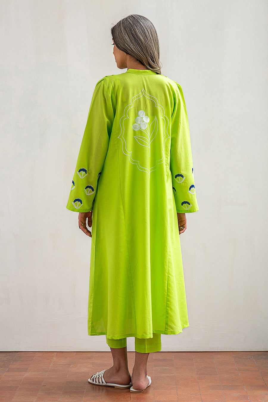 2 PIECE EMBROIDERED SUIT