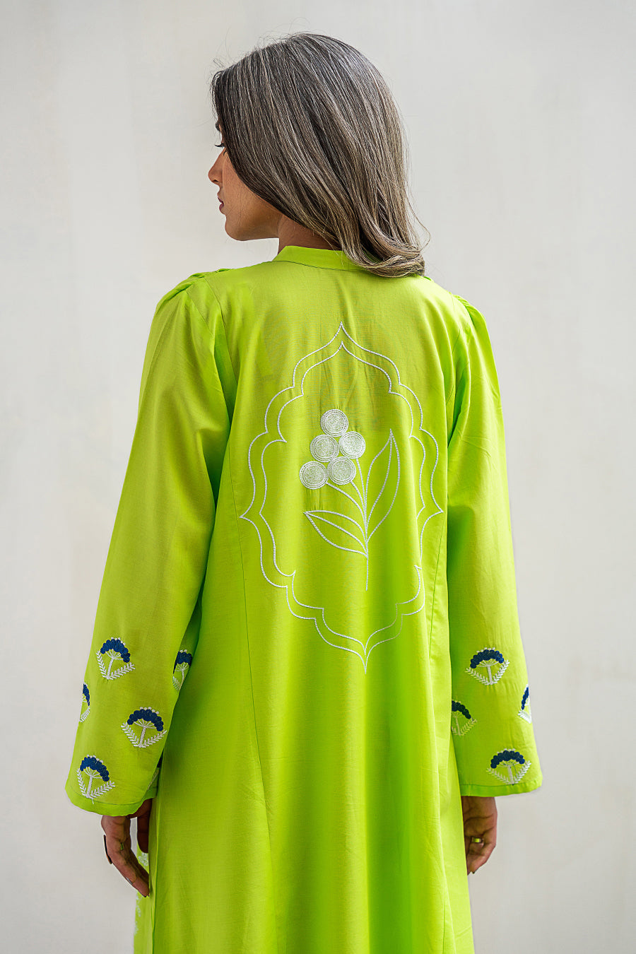 2 PIECE EMBROIDERED SUIT