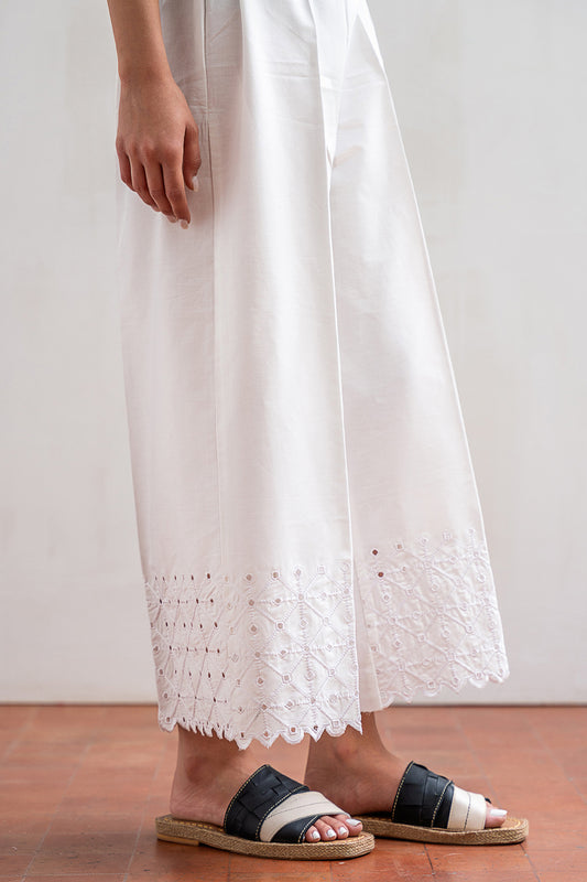 EMBROIDERED PANTS