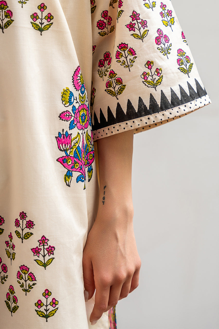1 PIECE BLOCK PRINTED SHIRT