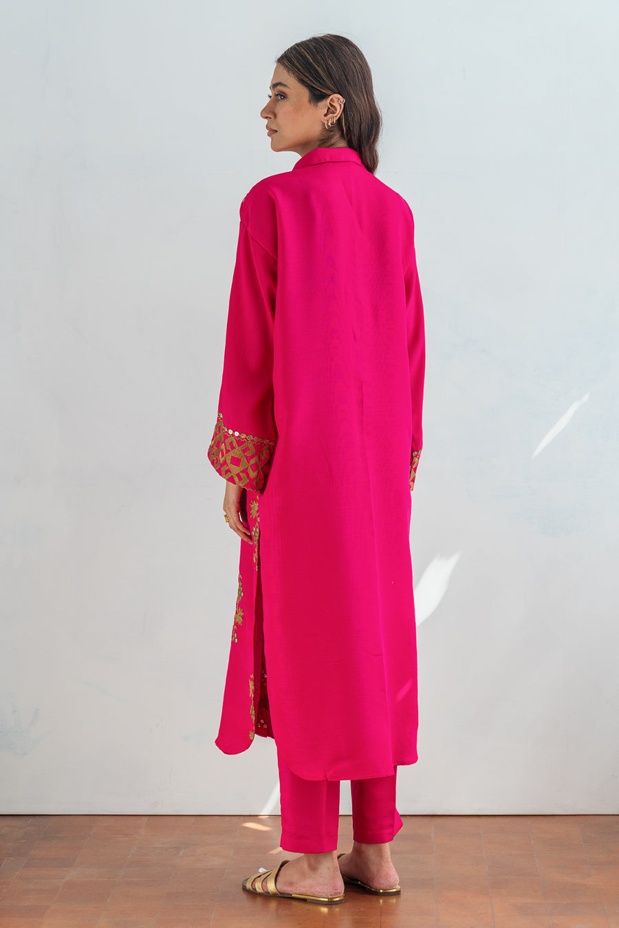 2 PIECE EMBROIDERED SUIT - LUXURY PRET
