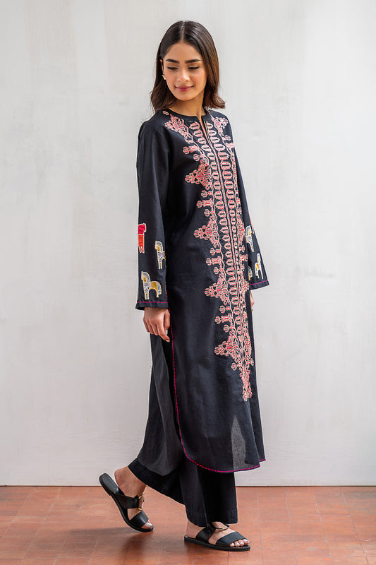 2 PIECE EMBROIDERED SUIT