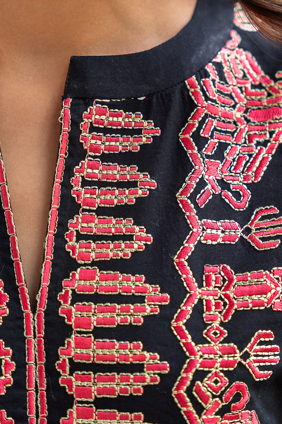 2 PIECE EMBROIDERED SUIT