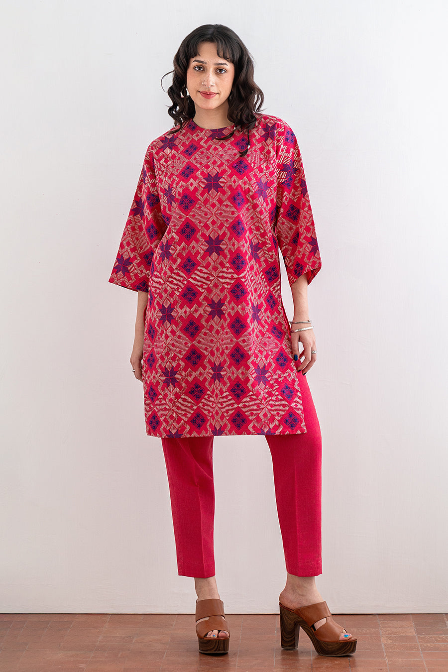 2 PIECE EMBROIDERED SUIT