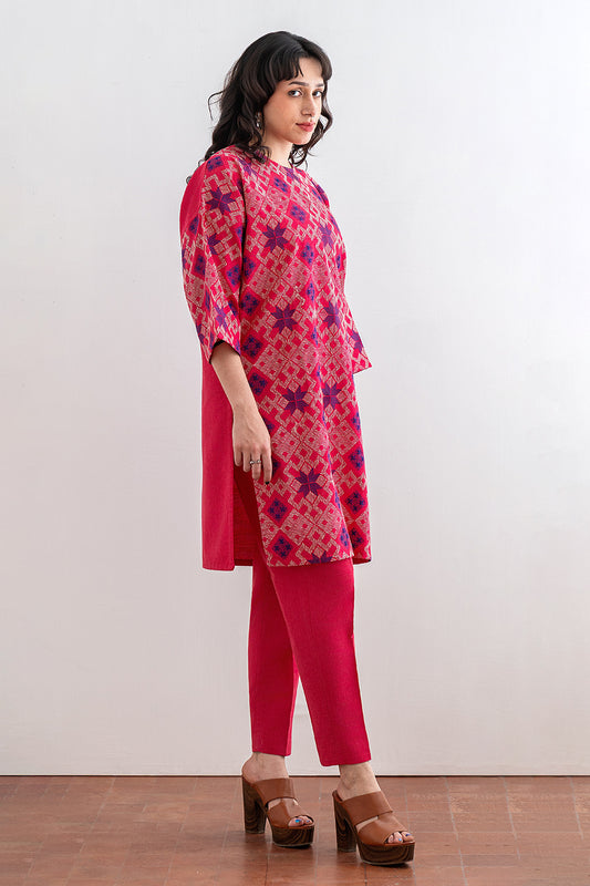 2 PIECE EMBROIDERED SUIT