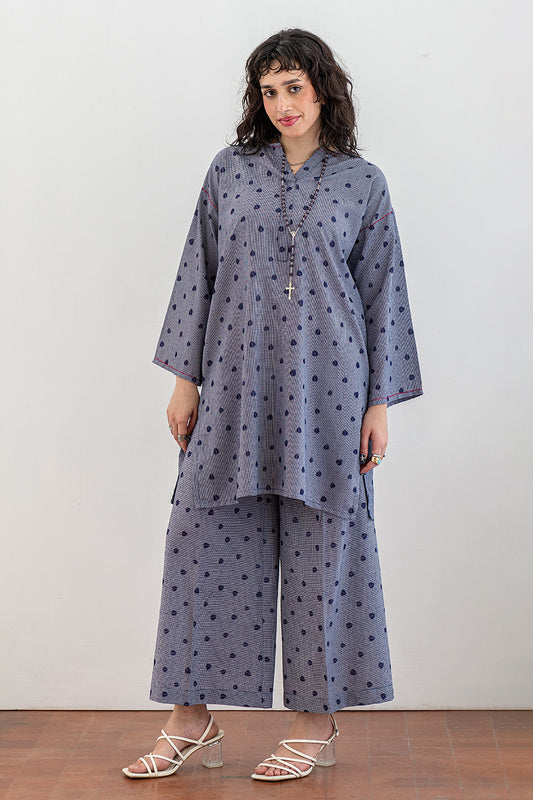 2 PIECE JACQUARD SUIT