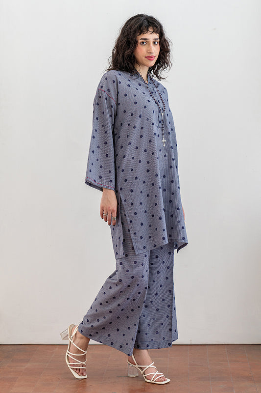 2 PIECE JACQUARD SUIT